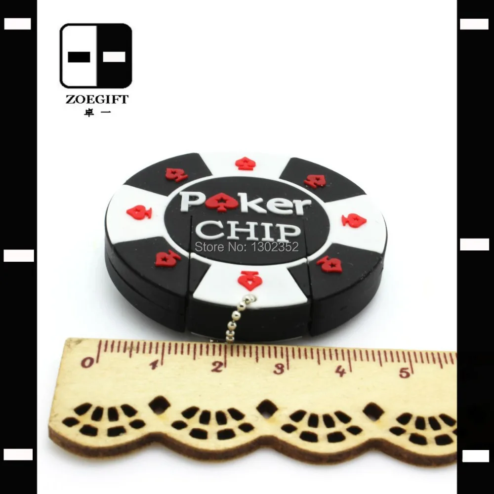 Promotional Poker Chip Cheap USB Pen Drive True Memory Card Personalized Gifts Drop Shipping | Компьютеры и офис