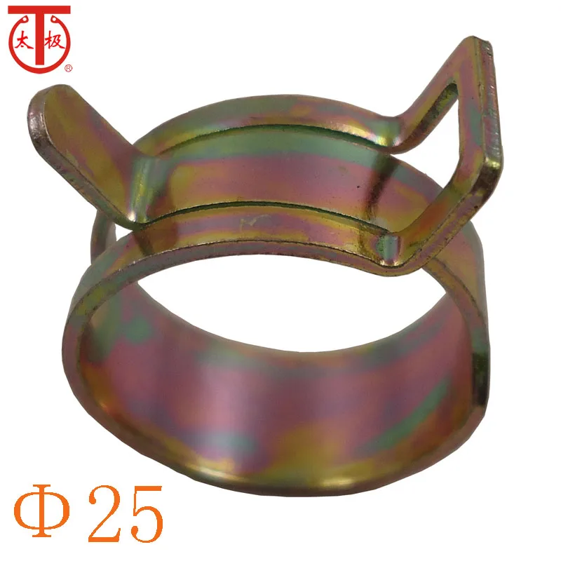 (25) Q673B (QC621) стальной ленточный Тип эластичное кольцо (трубный зажим) 10