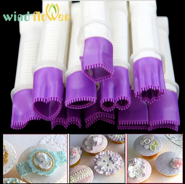 10 шт. кружевные зажимы для украшения тортов|decorating tools|cake cookie cuttercookie cutter |
