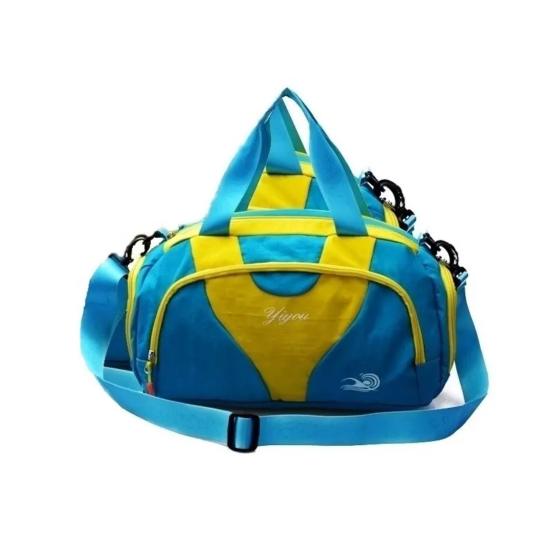 Водонепроницаемая сумка для бассейна с обувью, мужская спортивная сумка для путешествий на открытом воздухе, Мужская Легкая женская сумка для занятий йогой, сумки для багажа - Цвет: Yellow Small