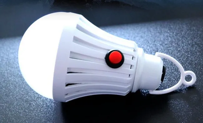 Светодиодный аварийный светильник перезаряжаемый от USB 7 Вт/9 Вт/12 Вт портативный