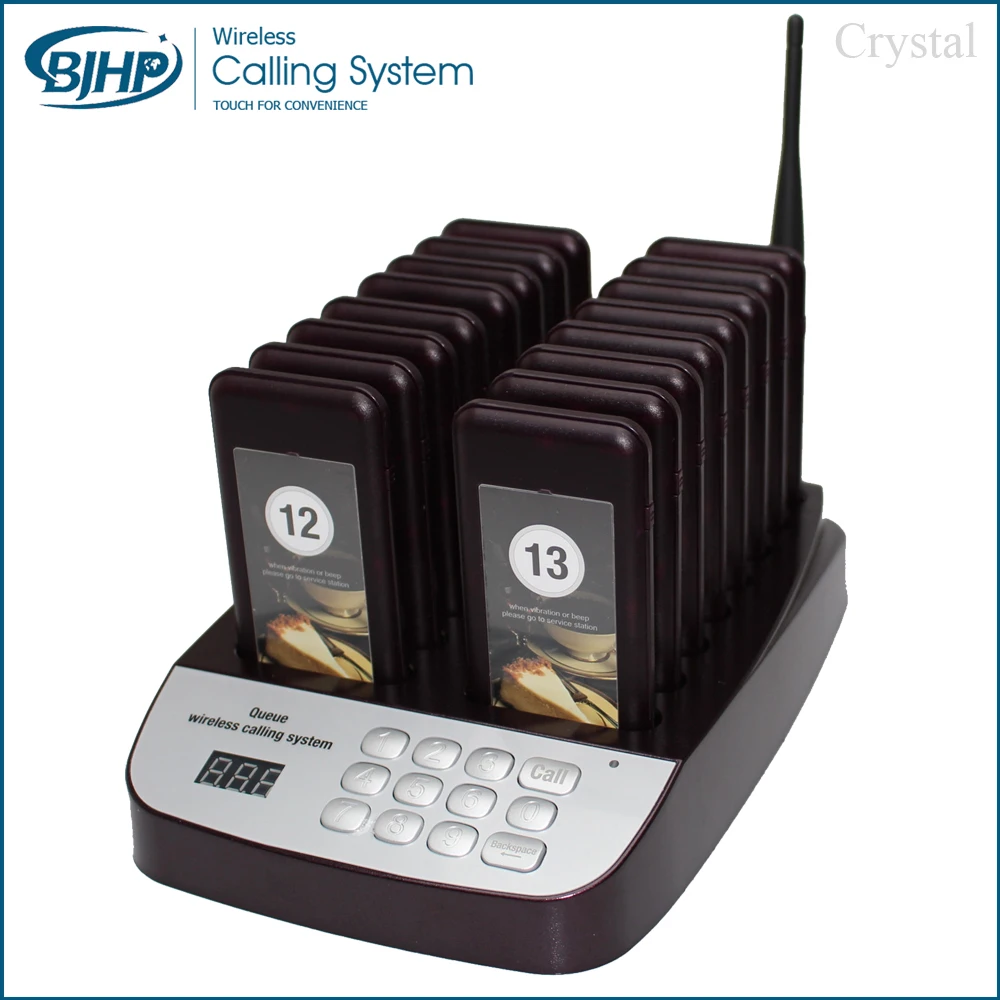 Беспроводной пейджер-подставка для номера ресторана система пейджера |