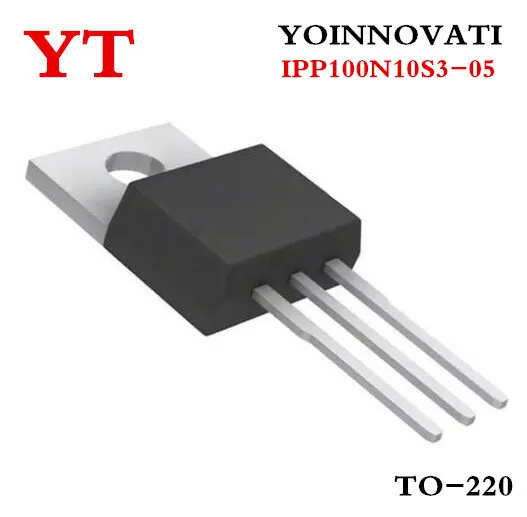 

10 шт./лот IPP100N10S3-05 IPP100N10S3 100N10 MOSFET N-CH 100V 100A TO220-3