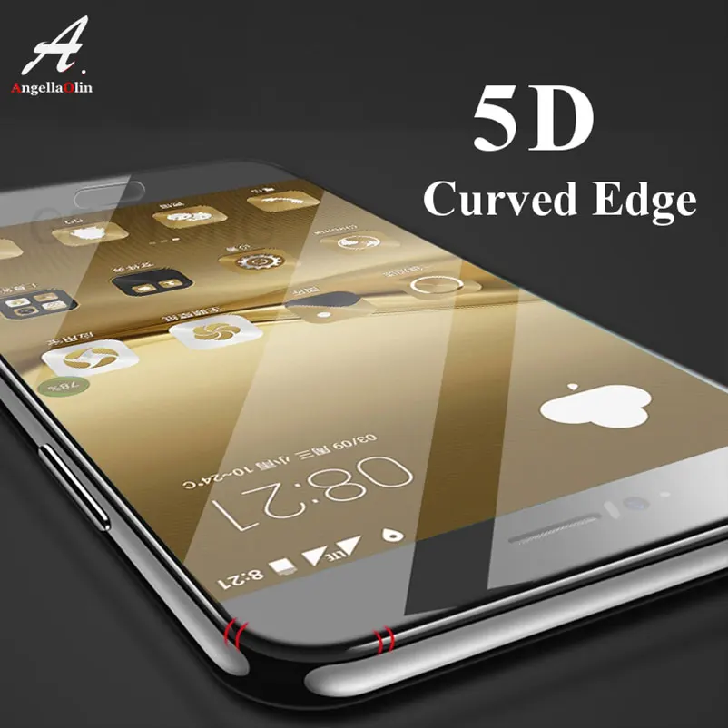 5D закаленное стекло с изогнутыми краями для Huawei P20 Lite Pro P10 Plus P8 2017 Honor V9 Mate 9 10 защита