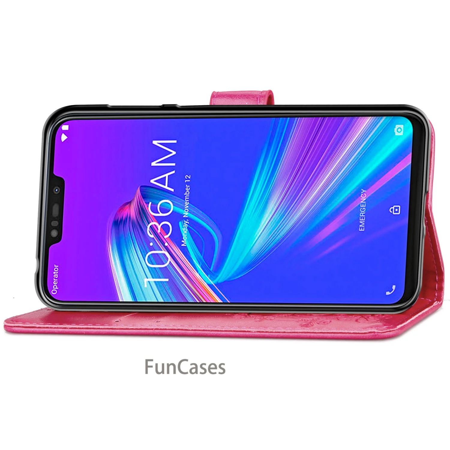 Для ASUS ZenFone Max M2 ZB633KL чехол Премиальный кожаный чехол-книжка флип для ASUS_X01BD/BDA |