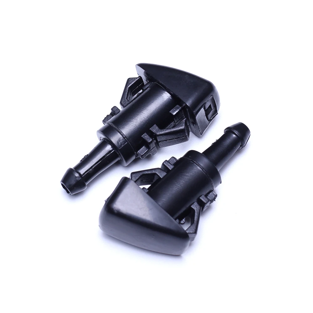 2x Windshield Washer Wiper Jet Water Spray Nozzle For Chrysler 300 for Dodge Charger Ram 2005~2011 2012 2013 2014 2015 Black | Автомобили