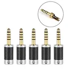 Areyourshop 4,4 мм 5-полюсный стерео наушник из углеродного волокна штырьковый разъем