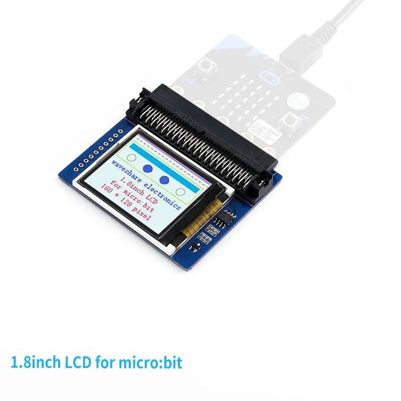 Микро: бит микробит 1 8 дюймов ЖК дисплей Плата расширения модуль для Arduino 160*128