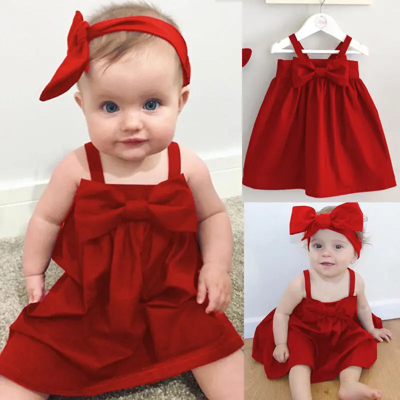 Новинка Милый Летний Сарафан для маленьких девочек Короткое мини-платье-жилет с