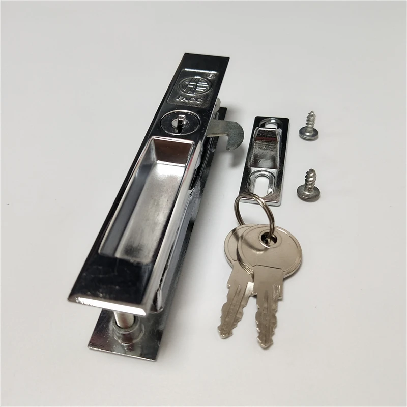 Raylock цинковый сплав дверной замок для окна раздвижной с ярким хромированным