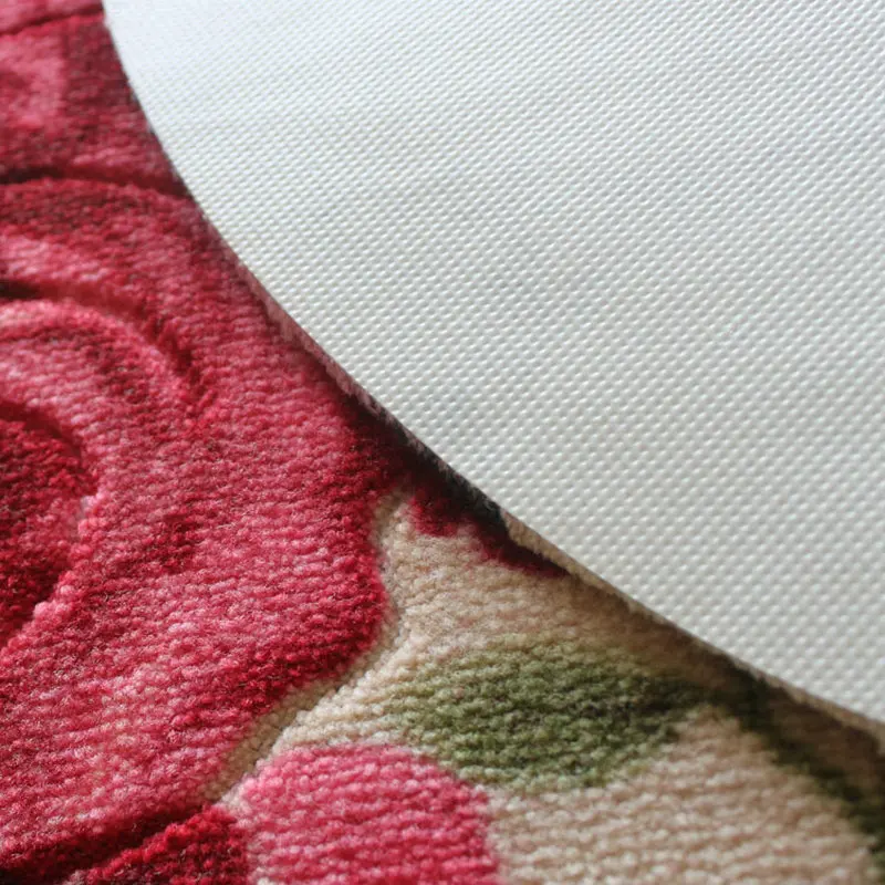 Round rug Red rose / Shaggy carpet for Bedroom mats carpets Living room Mat Rug | Дом и сад