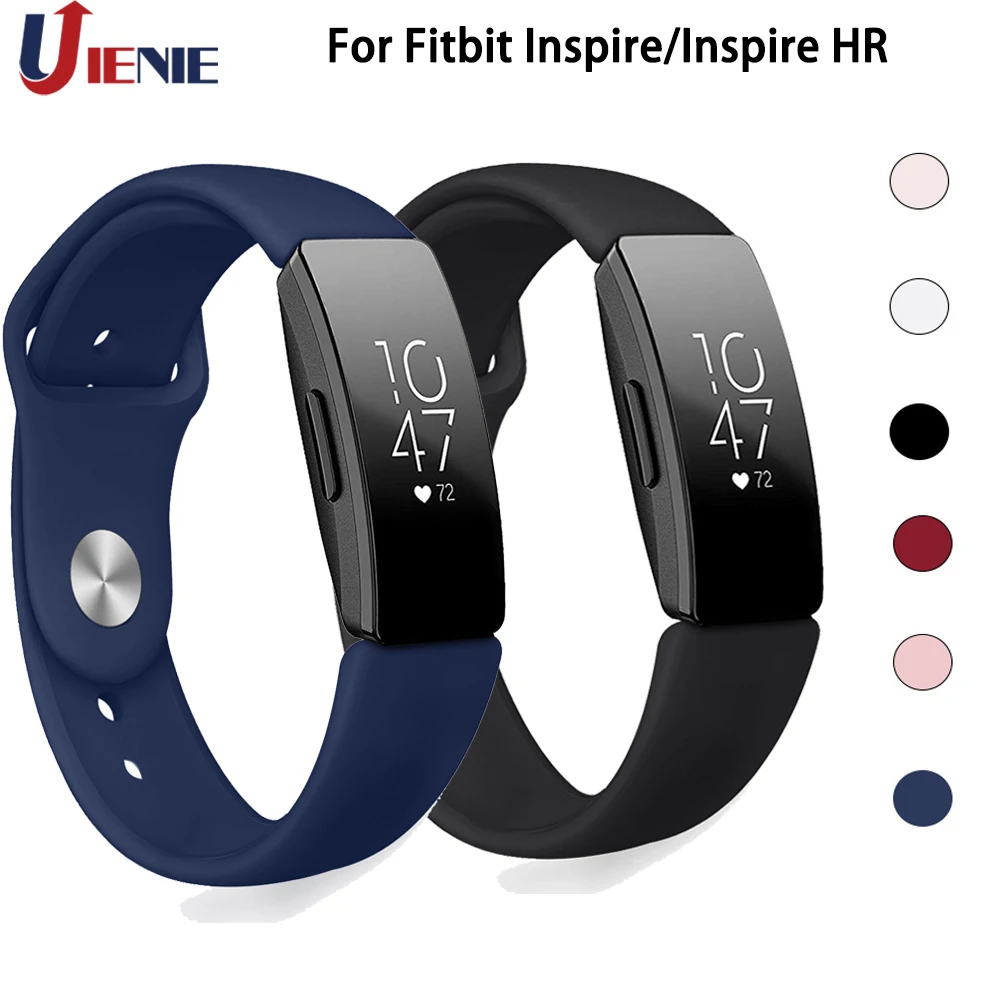 Силиконовый ремешок для наручных часов Fitbit Inspire/Inspire HR Смарт часы Браслет замена