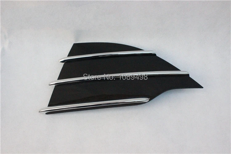 2 шт./пара хромированный передний бампер нижняя решетка радиатора крышка гриля