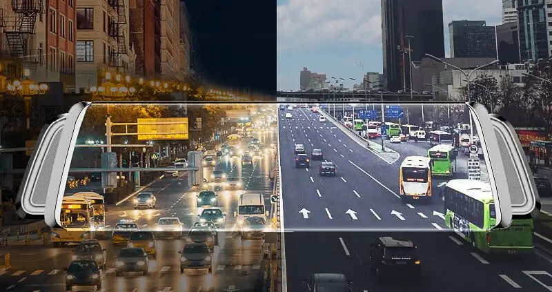 Автомобильный видеорегистратор ADAS, камера с двумя объективами, 4G, Android, 10 дюймов, потоковое мультимедийное зеркало заднего вида, 1080 P, WiFi, gps, видеорегистратор, видеорегистратор