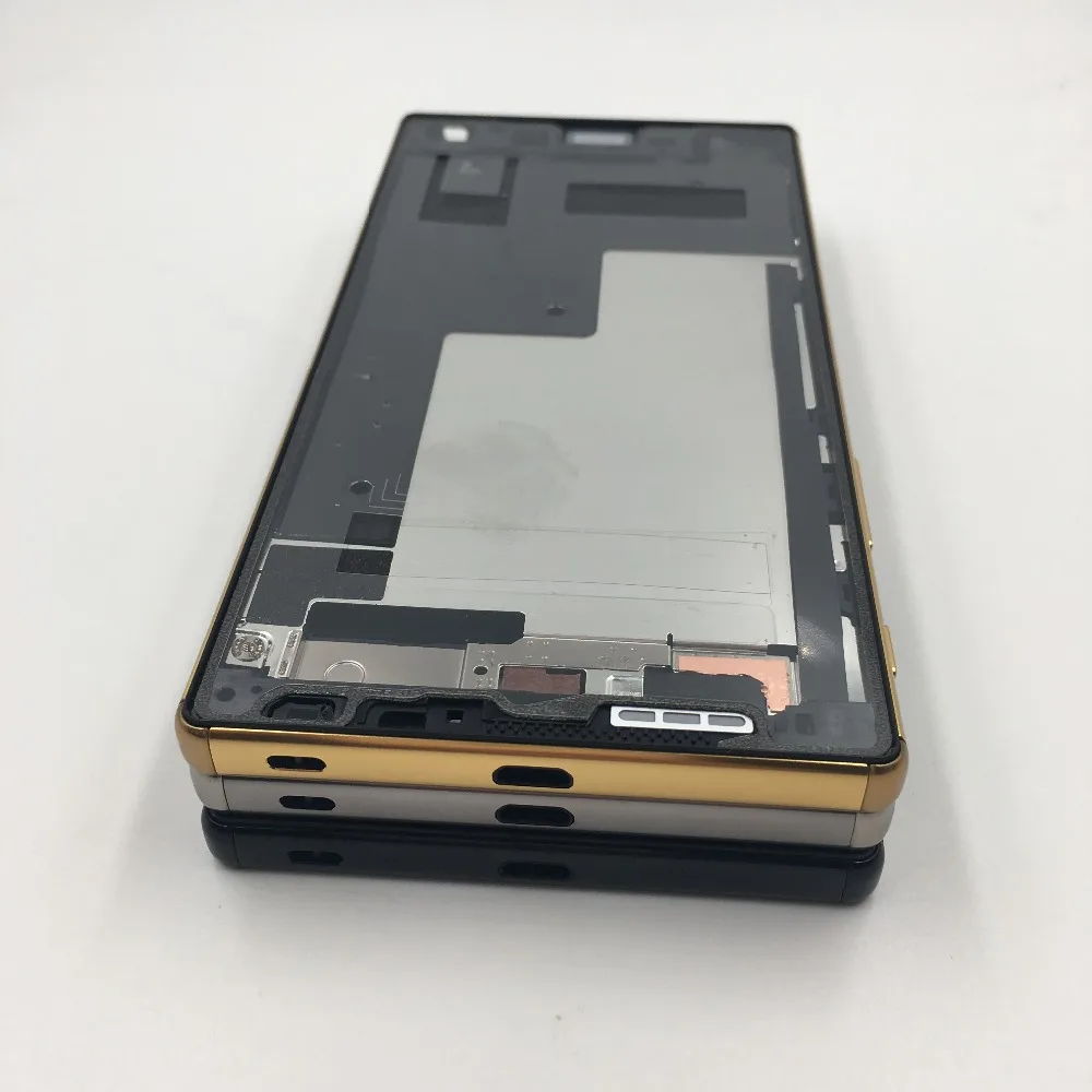 RTBESTOYZ 5,5 дюйма для sony Xperia Z5 Premium Z5P E6853 E6833 E6883 рамка средняя рамка Корпус крышка Запасные части