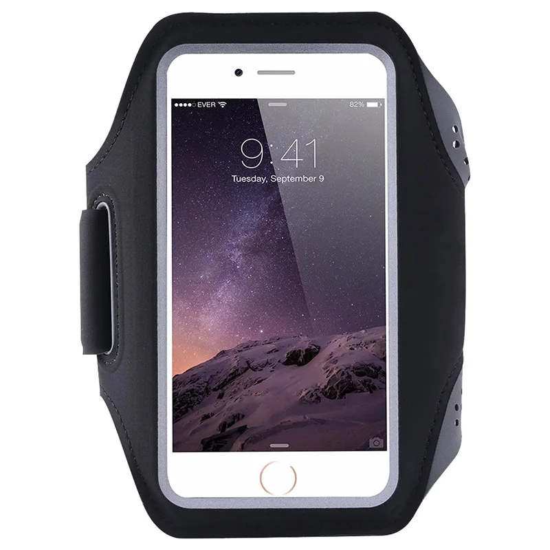 Black For Huawei Mate P30 P20 10 Pro RS Lite Sport Arm band Running Jogging Hiking Cycling Touch Cover Outdoor Case Bag Pouch - Цвет: Black
