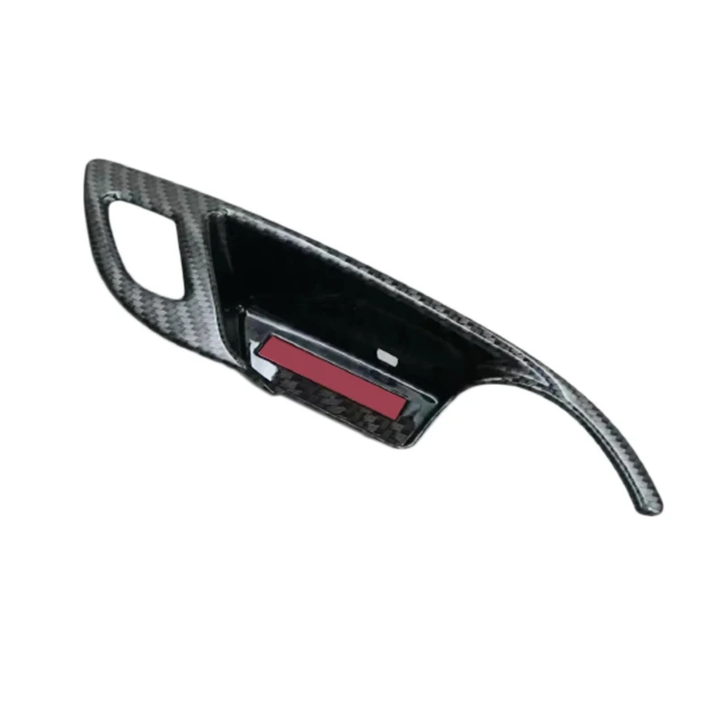 ABS углеродного волокна стиль крышка внутренней дверной ручки защита накладка