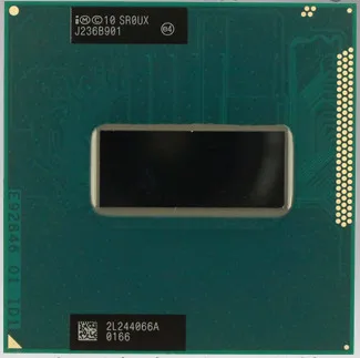 

Intel i7 3630QM SR0UX PGA 2.4GHz Quad Core 6MB Cache TDP 45W 22nm Laptop CPU Socket G2