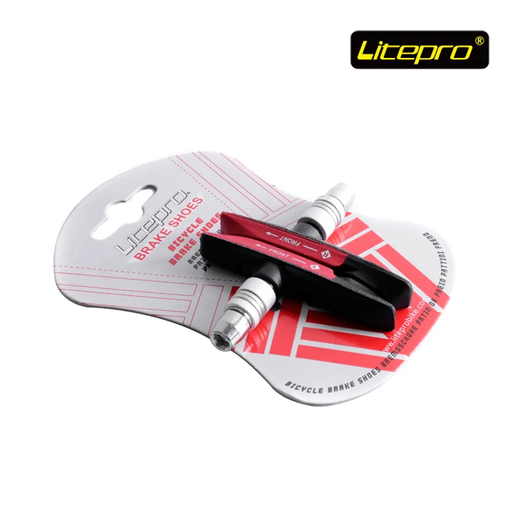 Складная велосипедная Тормозная обувь Litepro суппорт для дорожного велосипеда V