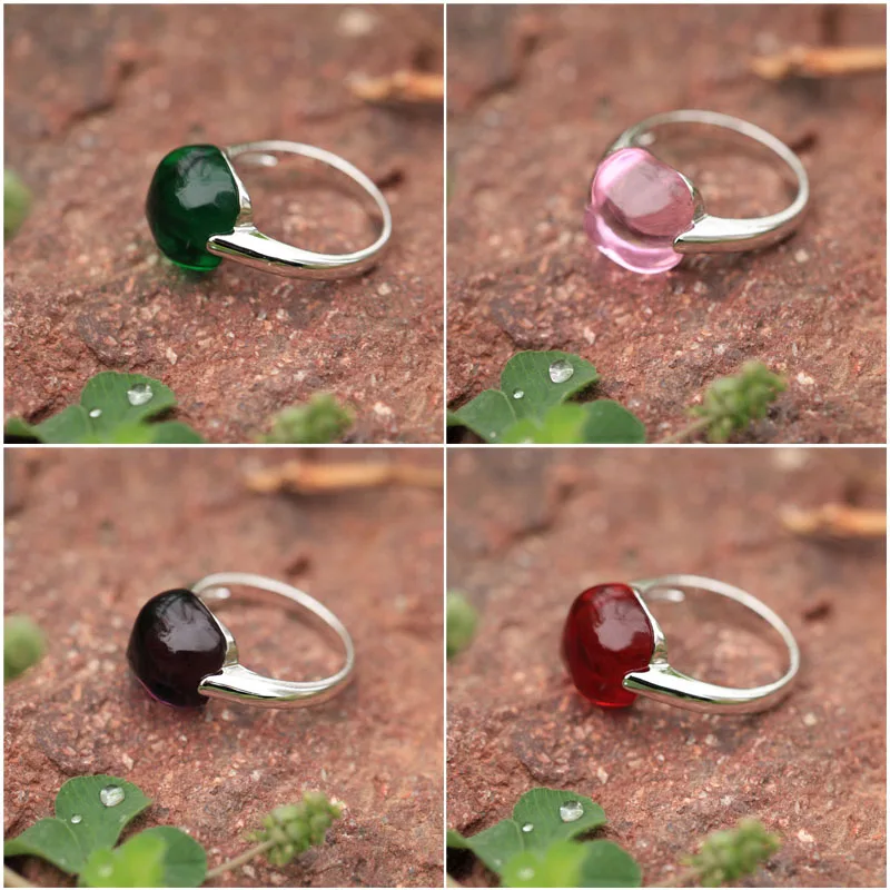 Новинка 2017 12 мм дымчатое редкоземельное стекло натуральное 8 кольца цвета