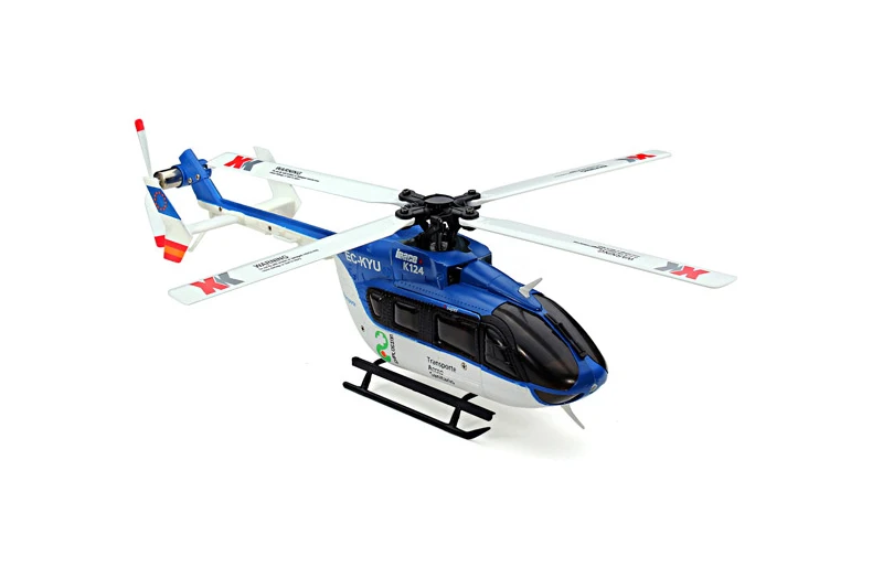 XK K124 6CH бесщеточный EC145 3D6G система RC вертолет RTF|rc helicopter rtf|helicopter rtfrc |