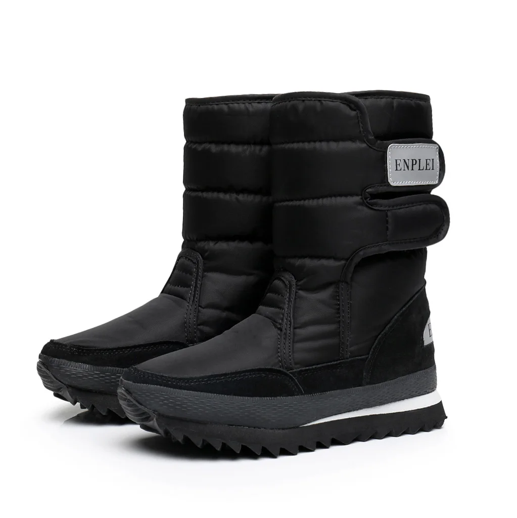 Теплые женские зимние ботинки Обувь для работы Zapatos De Mujer Женская обувь на