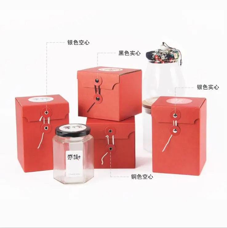 Креативные картонные коробки из крафт-бумаги для защиты окружающей среды