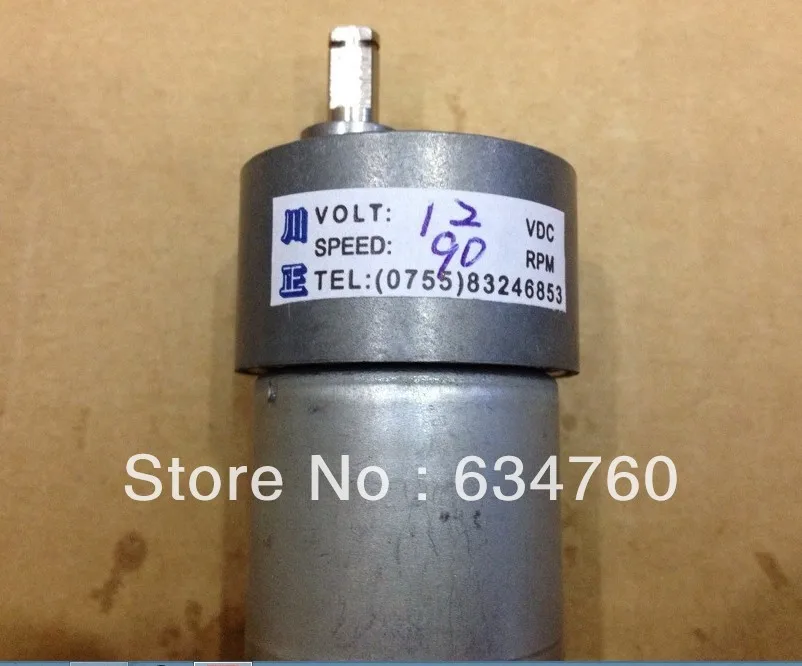

Spot supply DC motor 12V 37GB528 90rpm 12V gear motor free shipping