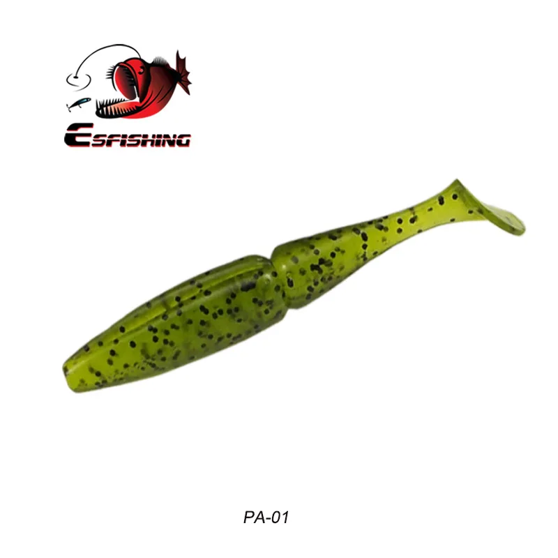 PA01 Esfishing Easy Shiner, 100 мм, 125 мм, 155 мм, 200 мм, рыболовные приманки, мягкие приманки, мягкие приманки, ПВА, Isca, Искусственные воблеры, Pesca Bass - Цвет: PA01