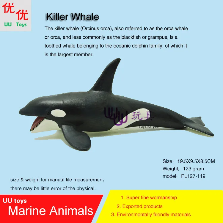 Горячие игрушки убийца КИТ модель моделирования морских животных море дети