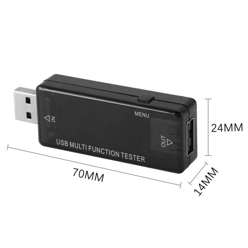 Новейший MX16 цифровой USB тестер Индикатор напряжения тока Многофункциональный 0-150