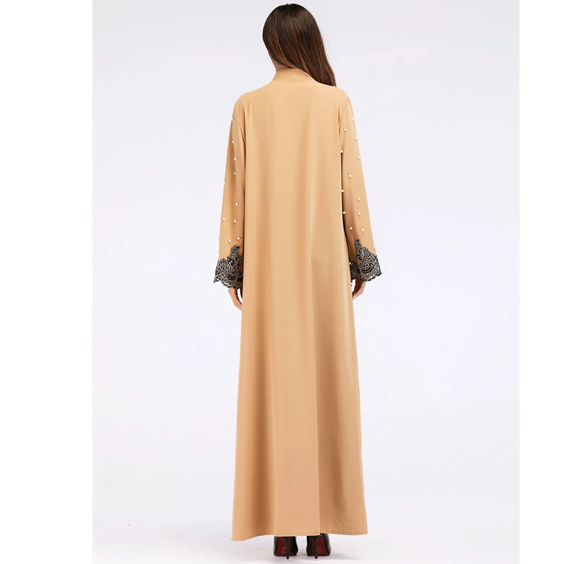 Кафтан мусульманский Abaya халат Дубай кимоно кардиган хиджаб платье Абая для