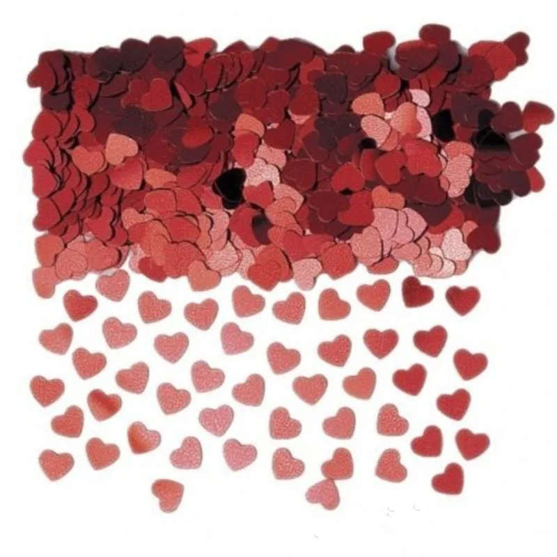 1000 шт./лот блестящее романтическое сердце украшение для свадебвечерние ринки