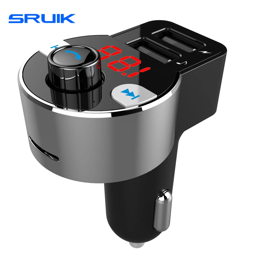 Автомобильный Bluetooth fm-передатчик беспроводной автомобильный передатчик