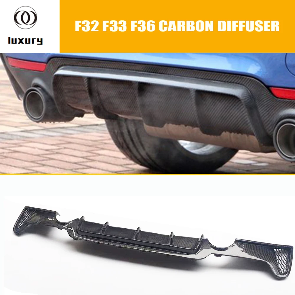Диффузор для заднего бампера из углеродного волокна BMW F32 F33 F36 420 428 435 440 с M посылка