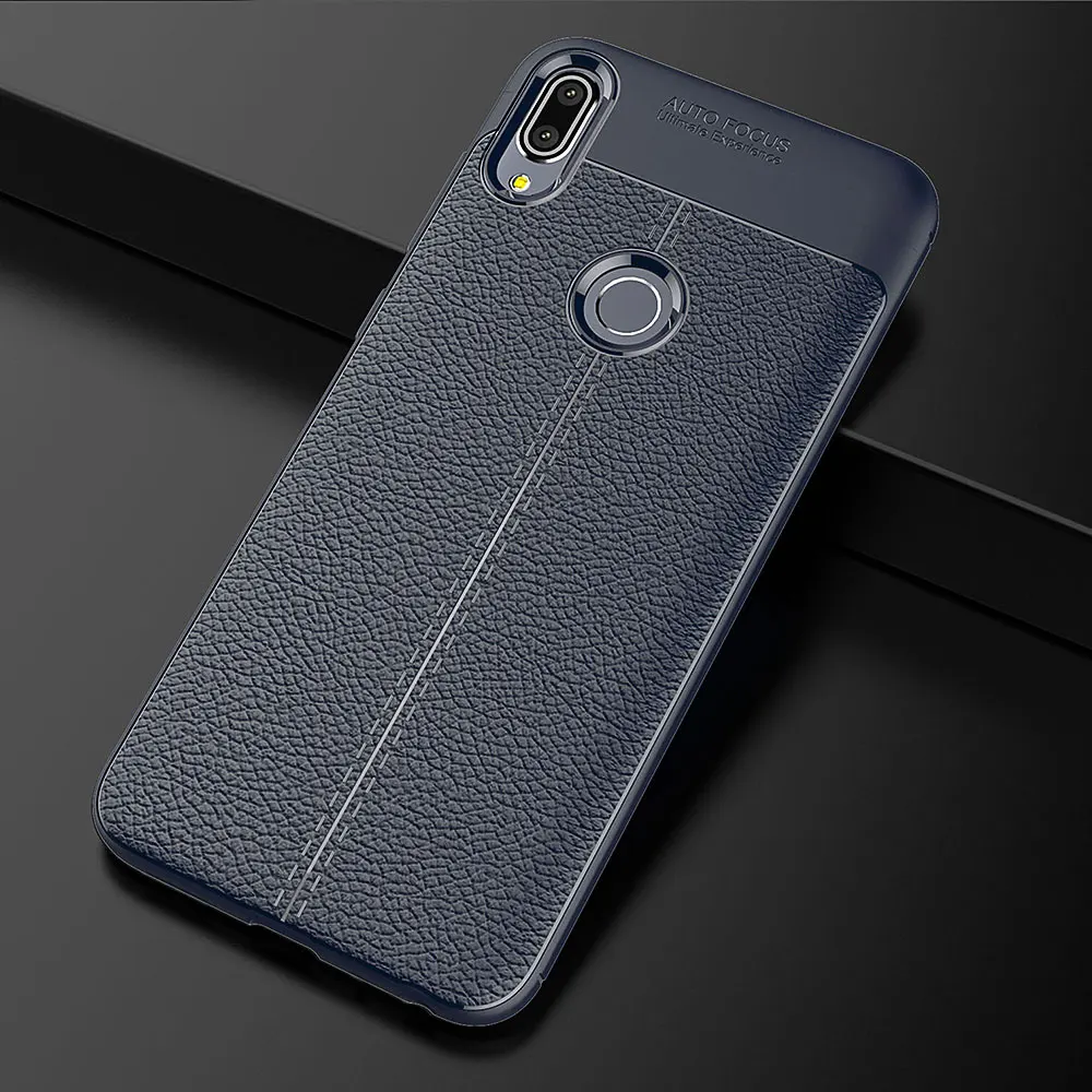 Чехол ZB602KL для Asus Zenfone Max Pro M1, чехол, роскошный кожаный Стильный чехол для телефона, чехол для Asus Zenfone Max Pro M1 M2 ZB601KL - Цвет: Синий