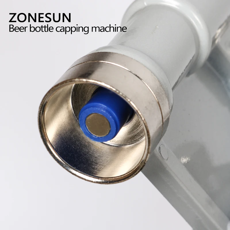 ZONESUN машина для укупорки пивных бутылок ручное устройство крышек пивная
