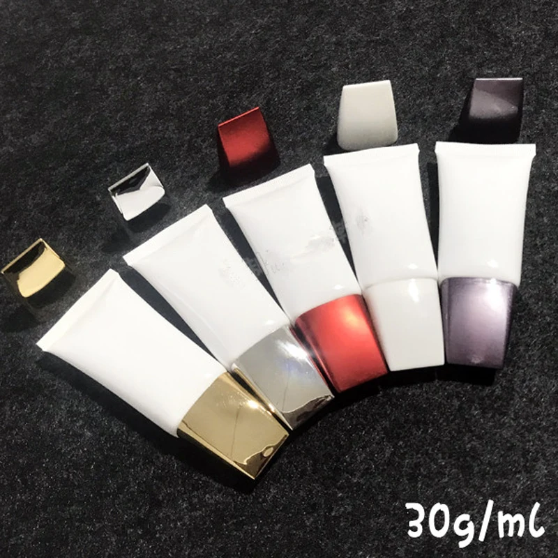 Пустая косметика для путешествий Силиконовые мягкие трубки ухода за кожей 30 мл BB