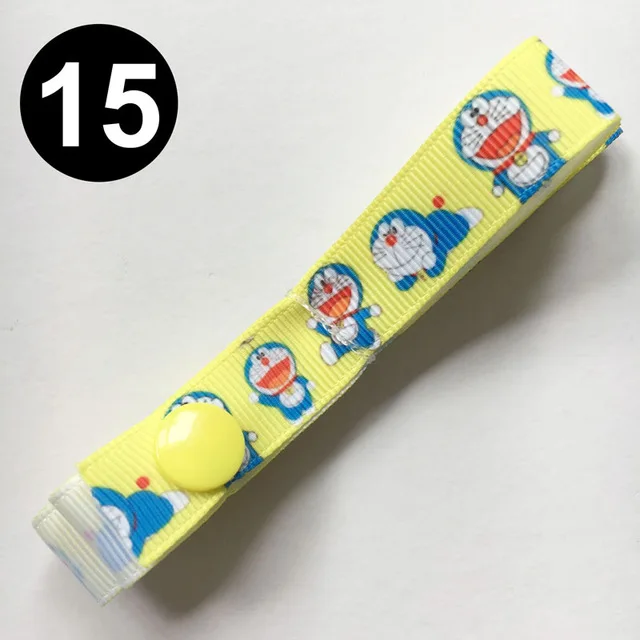 15 Цепочка для соски, аксессуар для коляски, ремешок, держатель для игрушек, фиксированная привязка, игрушечная лента, детская, не скользящая, вешалка, ремень, ремешок G0038 - Цвет: 15