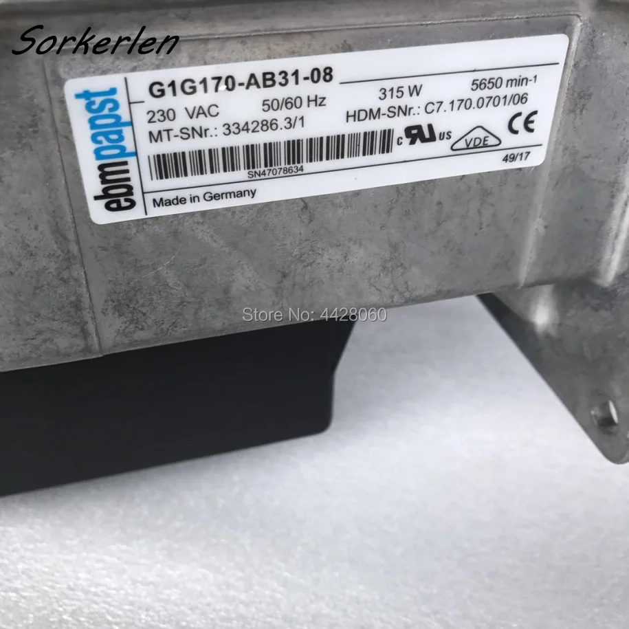 G1G170 AB31 08 HD SM52 оригинальный новый вентилятор C7.170.0701/06 радиальный ИК части