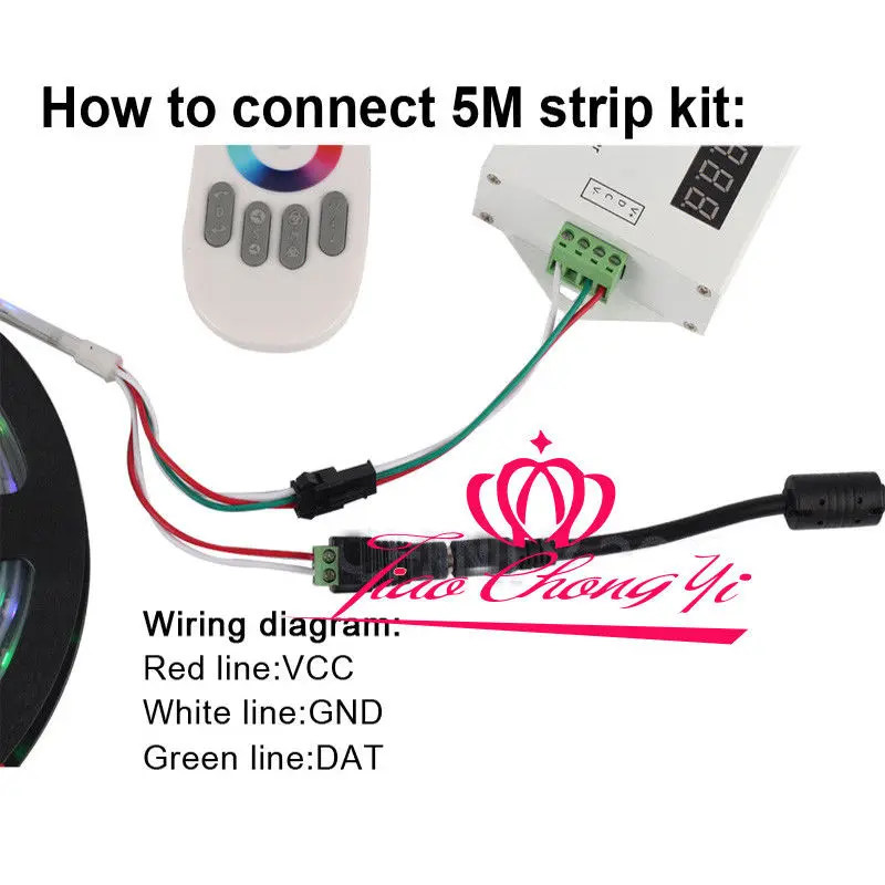 Индивидуально адресусветодиодный Светодиодная лента RGB WS2812B 5 В IP20 музыкальный