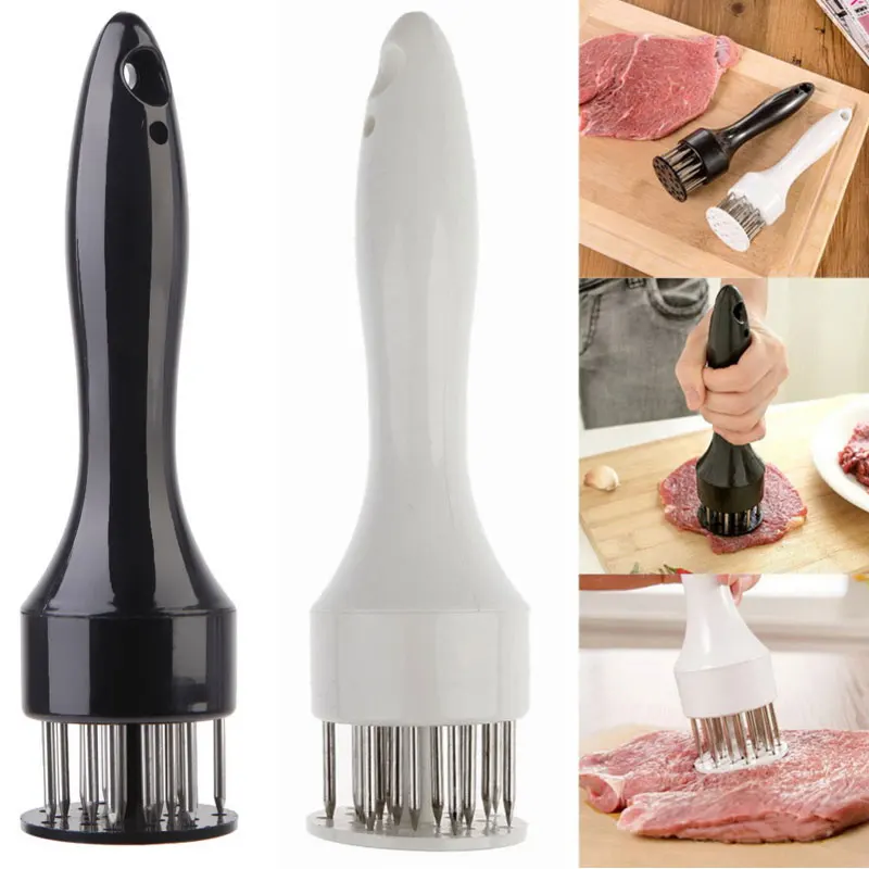 Кухня Тип инъекции стейк иглы Мясо Tenderizer иглы с нержавеющей стали сосновой иглы кухонные инструменты