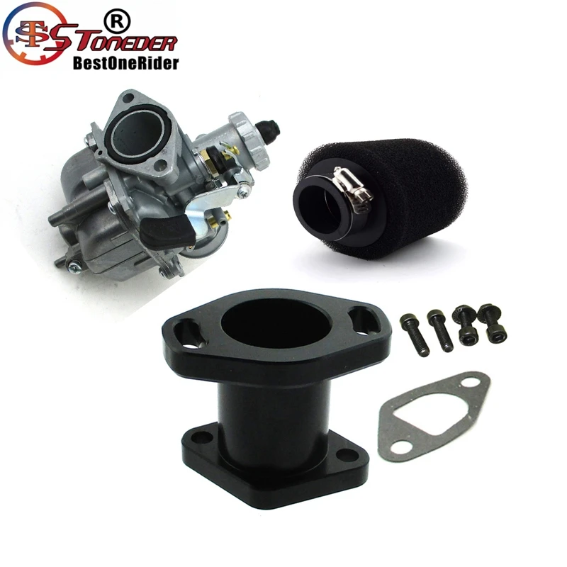 STONEDER Racing подлинный Mikuni VM22 3847 Mainfold воздушный фильтр M6 винтовые болты для Predator 212cc
