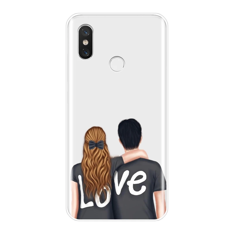 Силиконовый чехол для Xiaomi Mi A1 A2 8 SE 5 5C 5X 6 6X Plus