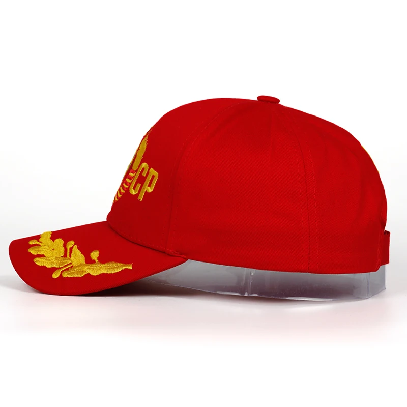 Новинка CCCP СССР Бейсболка унисекс Регулируемый хлопок CCCP вышивка snapback шляпа модные кепки спортивные шапки для мужчин