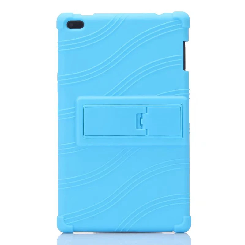 Shockproof Silicone Case for Lenovo Tab 4 8 TB-8504F/8504N/8504X 8.0 Kids Friendly Cover Tablet Funda with Kickstand | Компьютеры и