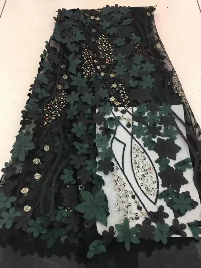 2018 Последняя мода французский в нигерийском стиле Кружево S Ткань Высокое