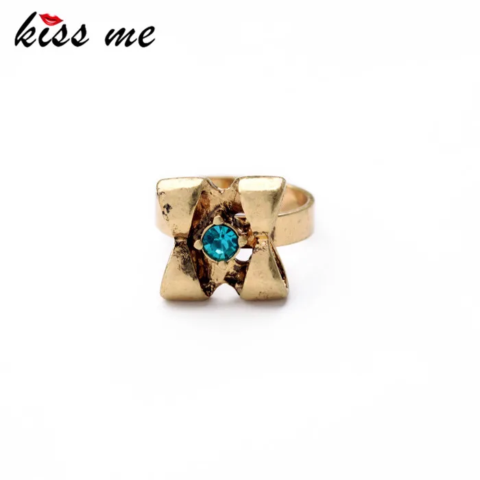 Новые стили 2017 модные ювелирные изделия массивные цветные античные кольца