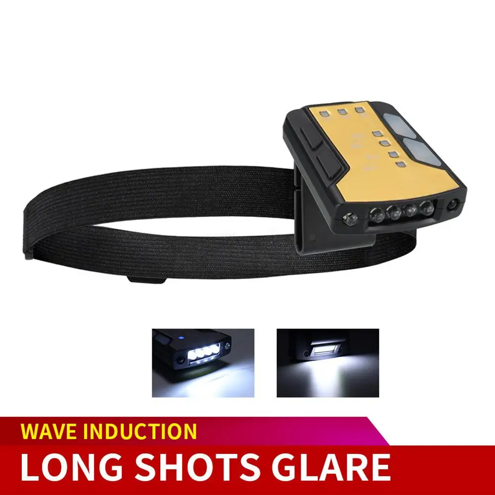 Портативная светодиодная фара перезаряжаемая наружная лампа кепка головной