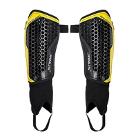 brand shin guard kid adult professional double layer design outer honeycomb layer football cuish plate shank pad protector
